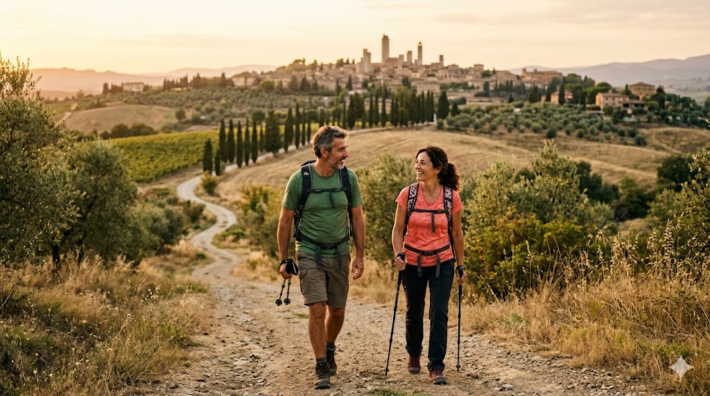 Single innamorati lungo il cammino